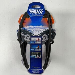 Snow Trax By YakTrax Traction Gear for Shoes & Boots Size L-XL Men 8-12; Wmn. 9+